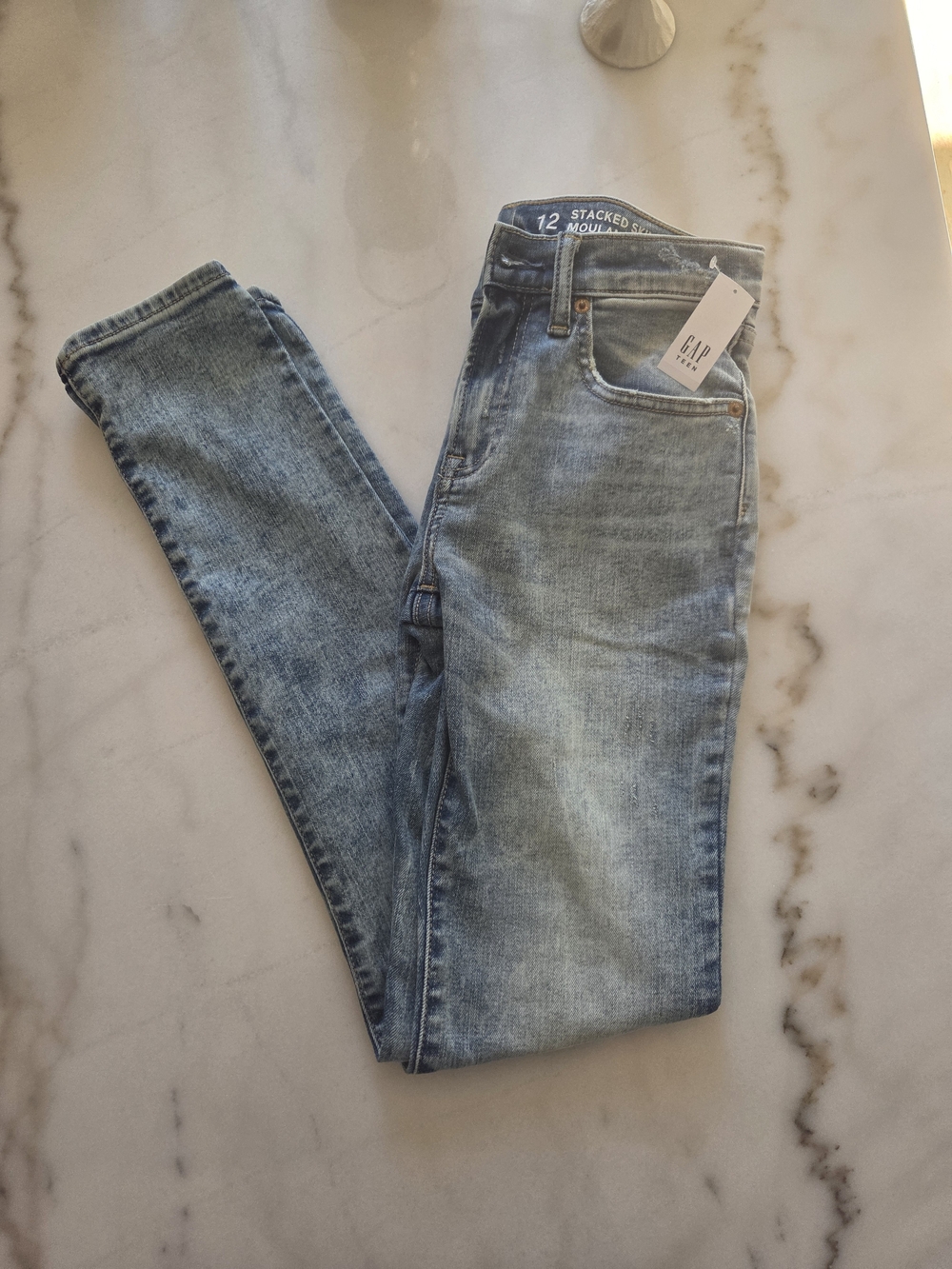 Girls Size 12 Gap Stacked Skinny Jean